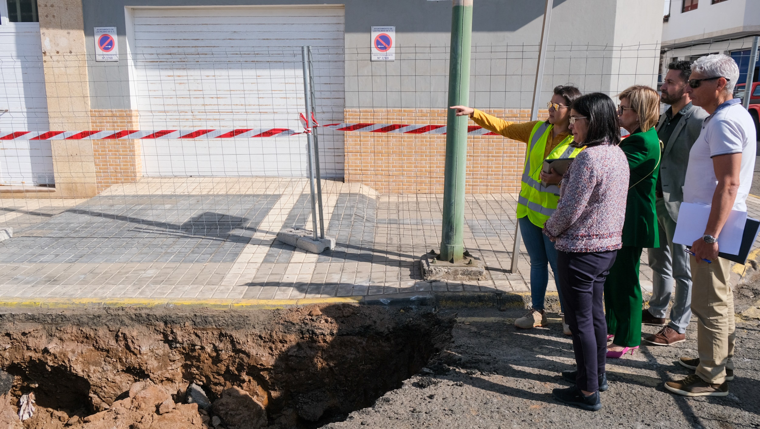 Obras de saneamiento en Las Coloradas / CanariasNoticias.es 