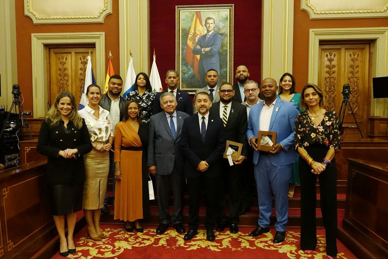 Recibimiento al embajador de la República Dominicana / CanariasNoticias.es