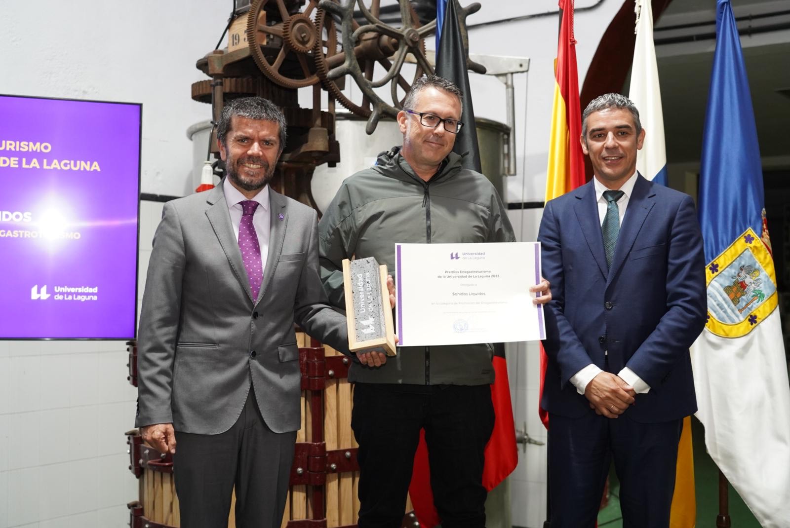 Festival Sonidos Líquidos recibe el Premio Enogastroturismo de la ULL / CanariasNoticias.es 