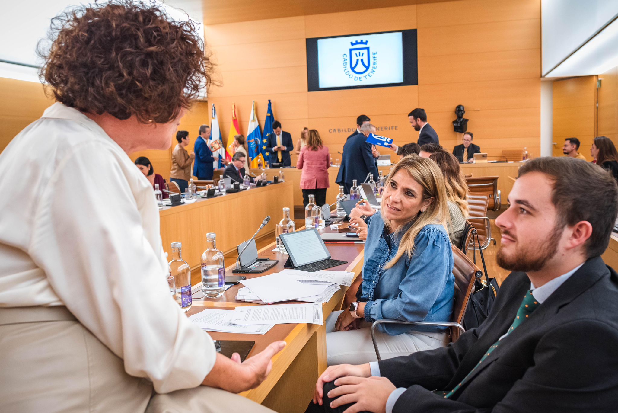 Consejeros de VOX Cabildo de Tenerife / CanariasNoticias.es Consejeros de VOX Cabildo de Tenerife / CanariasNoticias.es