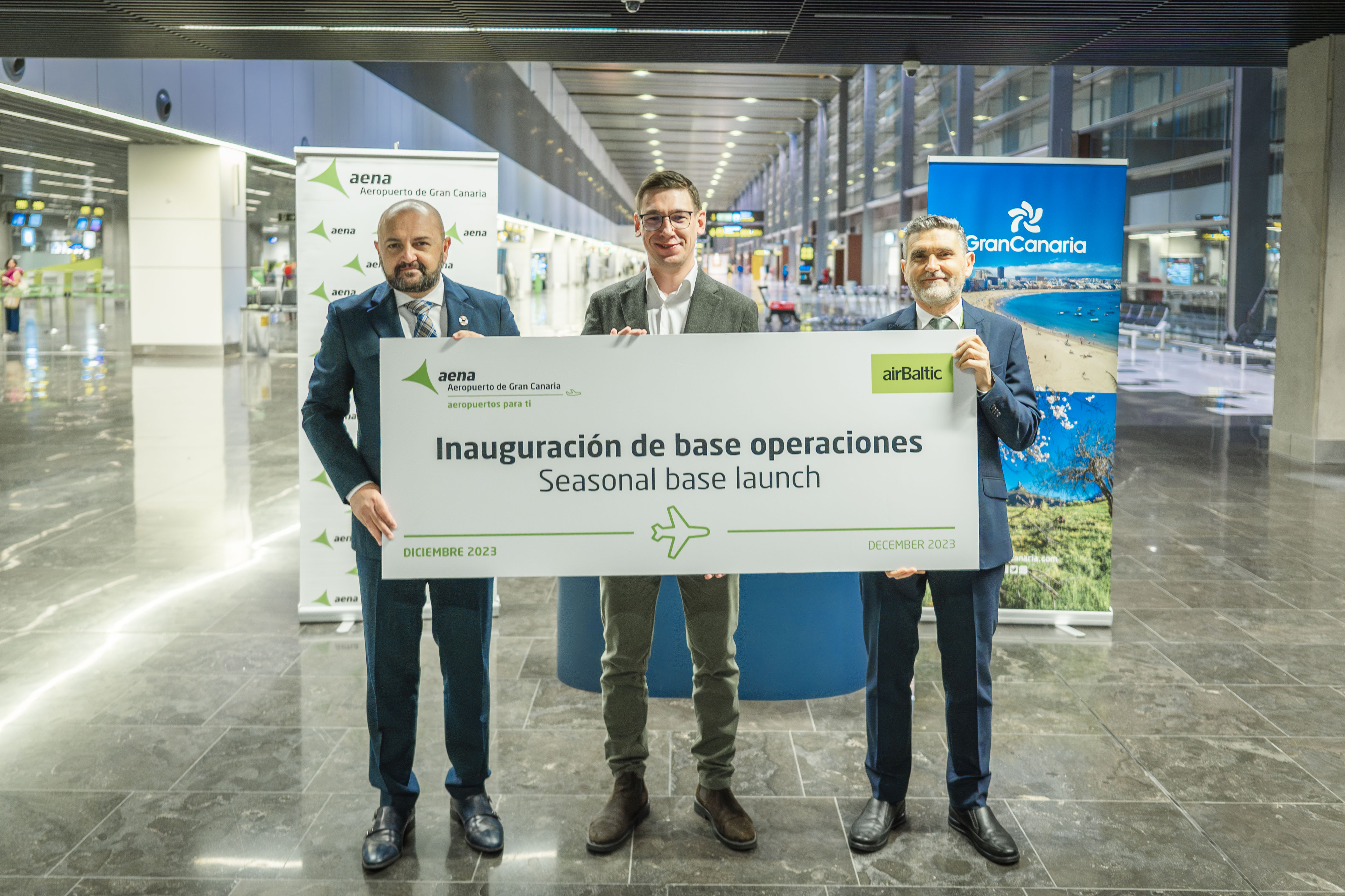 Inauguración Air Baltic / CanariasNoticias.es 