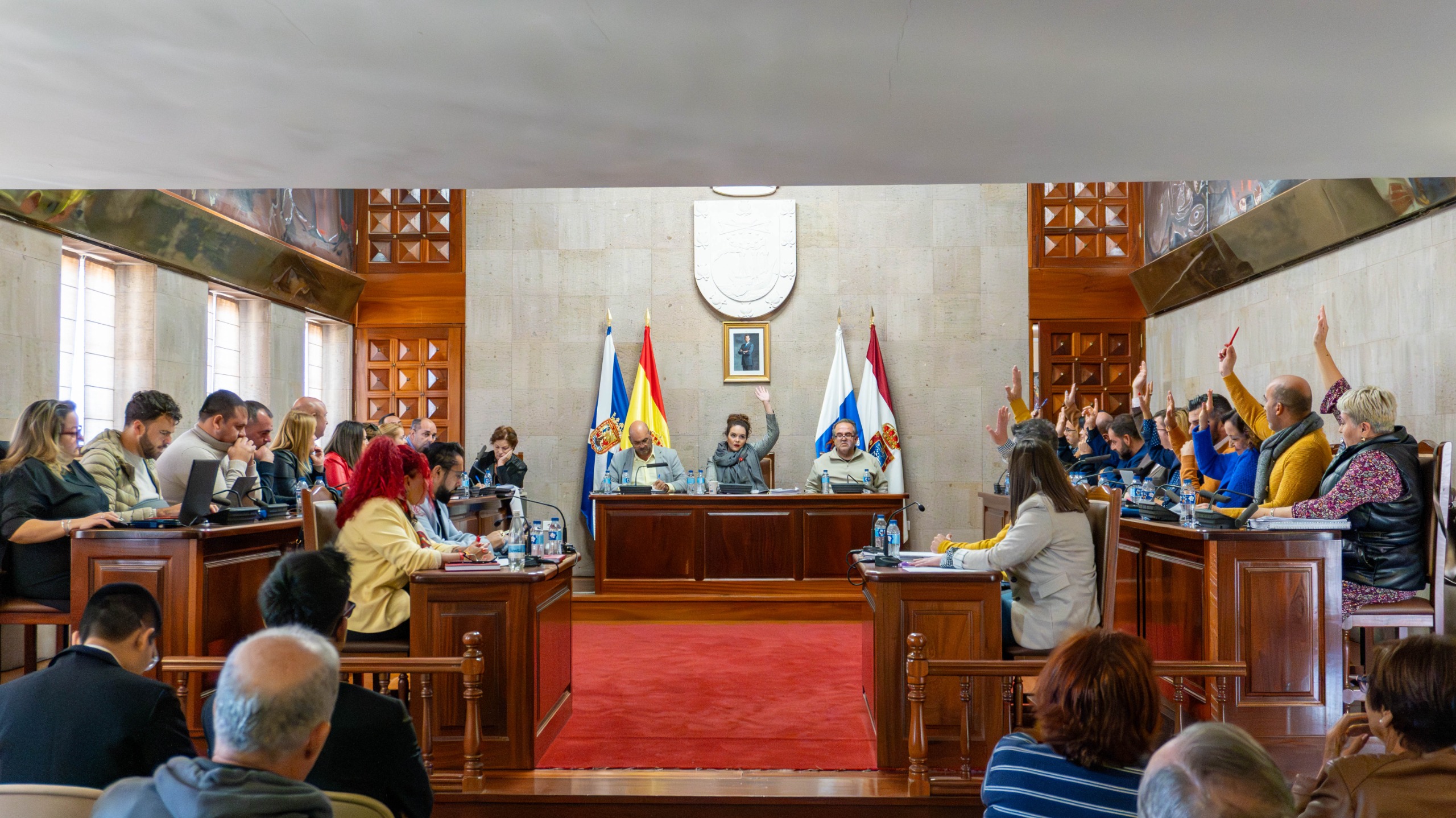 Pleno del Ayuntamiento de Granadilla de Abona / CanariasNoticias.es 