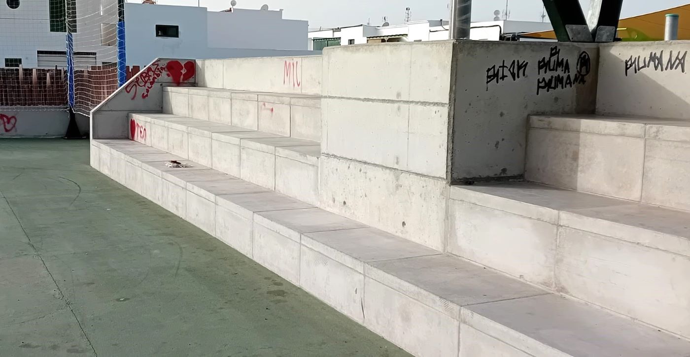 Vandalismo en la cancha de Playa Blanca / CanariasNoticias.es 