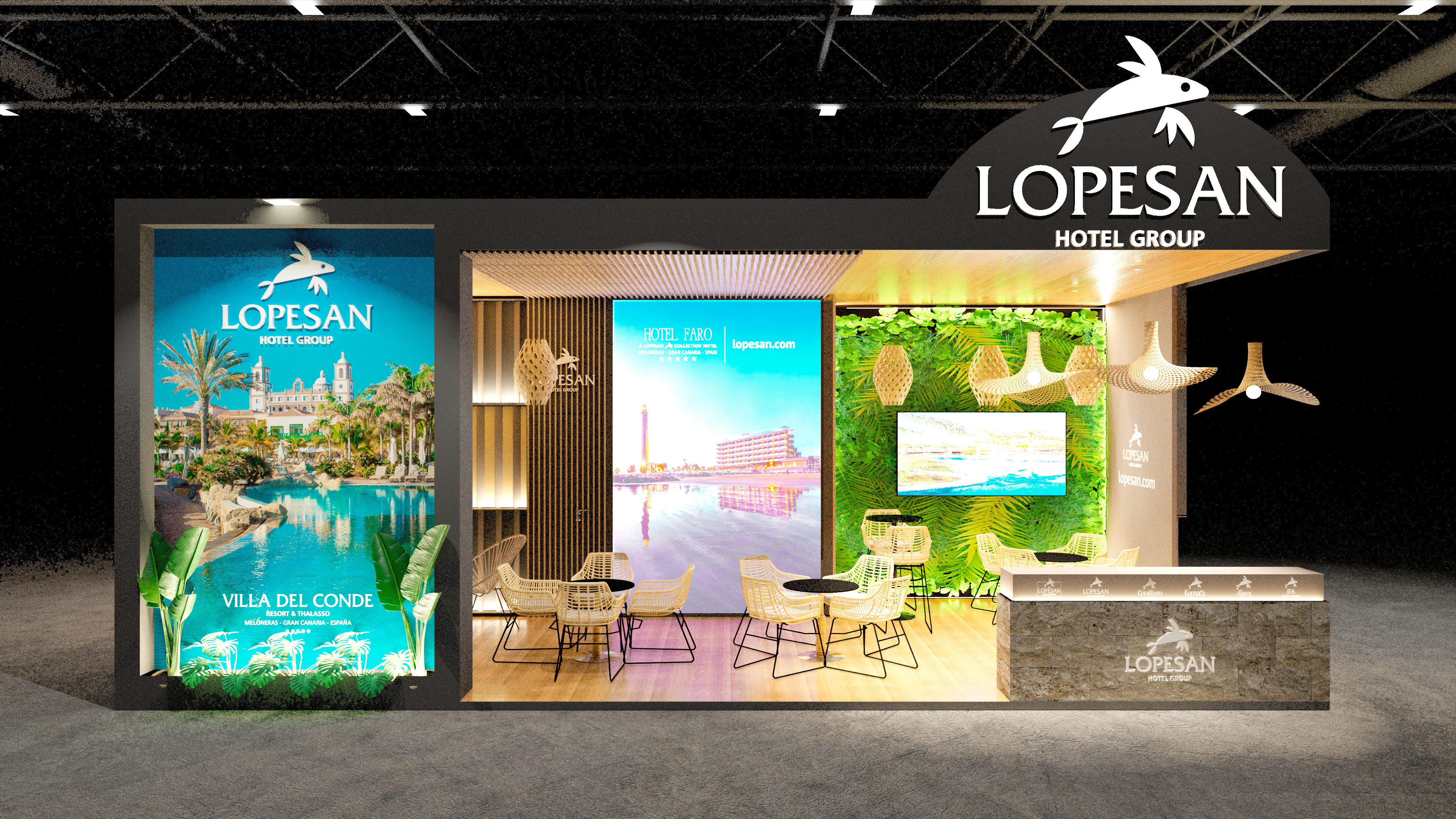 Stand de Lopesan en FITUR Stand de Lopesan en FITUR