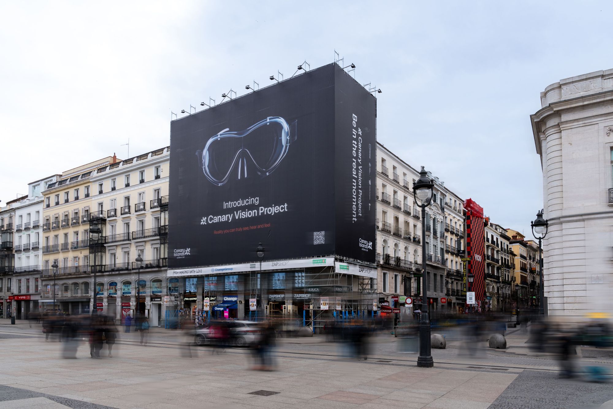 Campaña publicitaria en Madrid / CanariasNoticias.es Campaña publicitaria en Madrid / CanariasNoticias.es