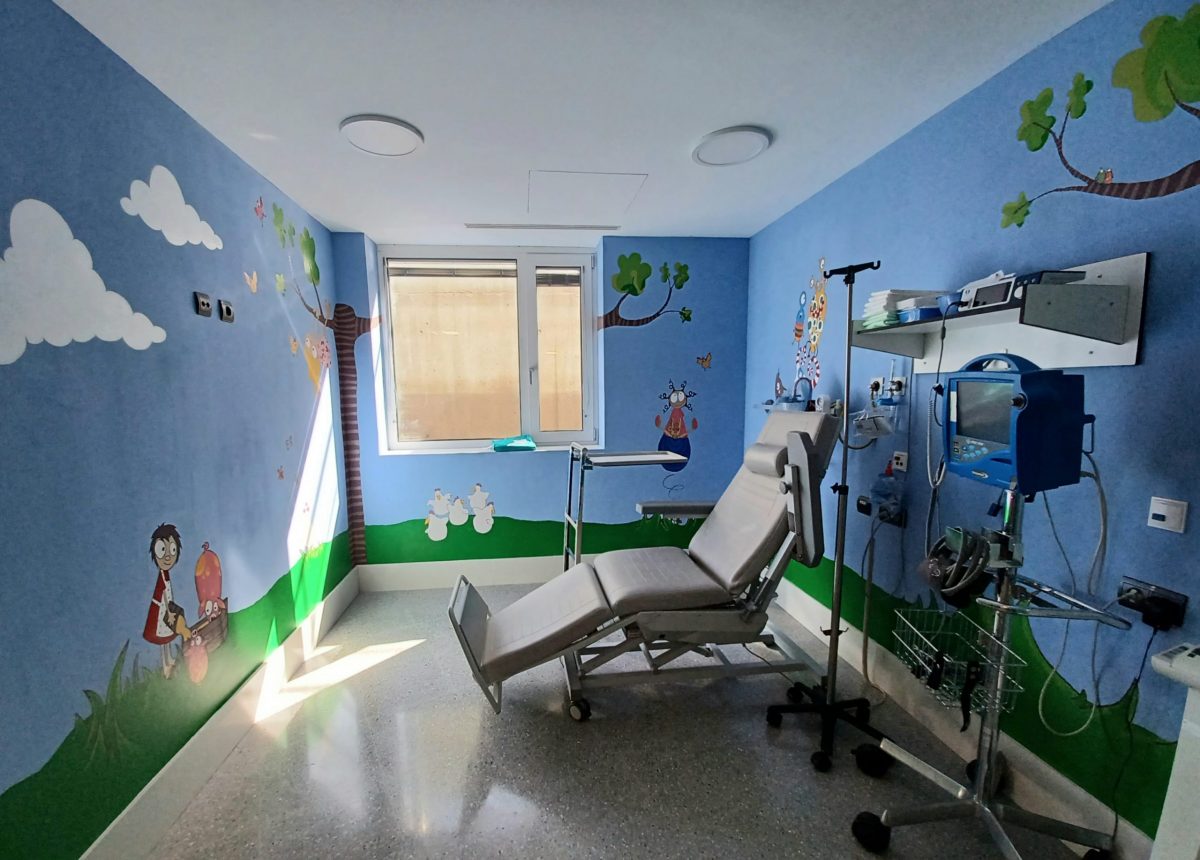 Cubículo infantil del HUC / CanariasNoticias.es Cubículo infantil del HUC / CanariasNoticias.es