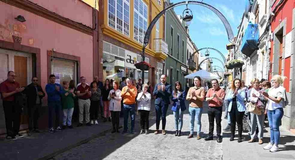 Minuto de silencio Ayuntamiento Gáldar 