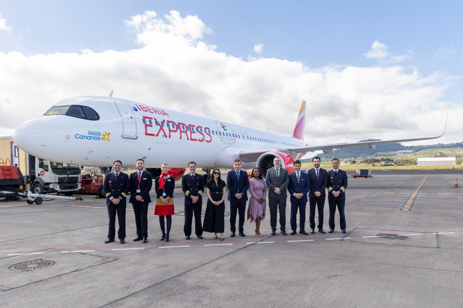 Iberia recibe el premio como las aerolíneas más puntuales de Europa en 2023
