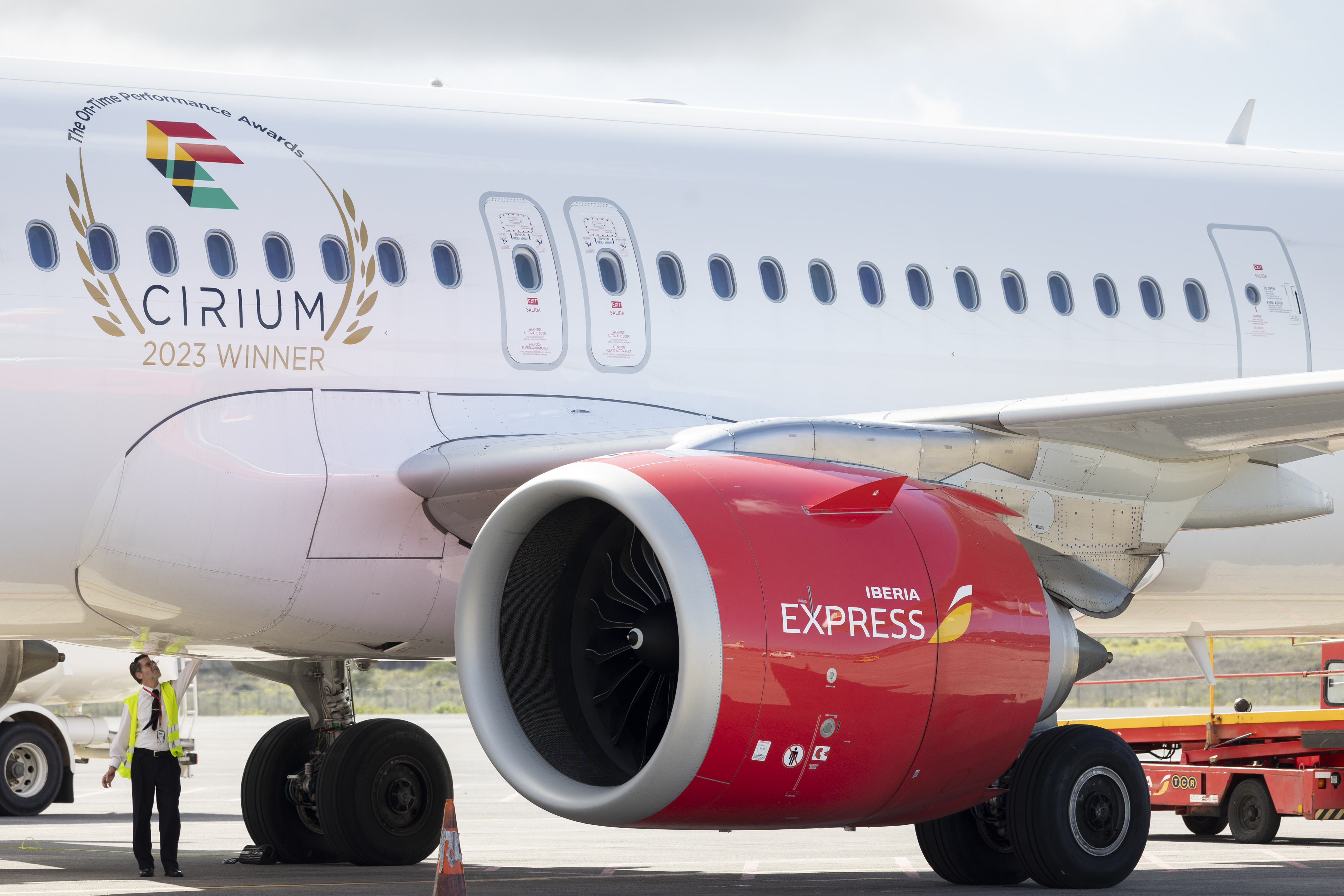 Avión de Iberia Express