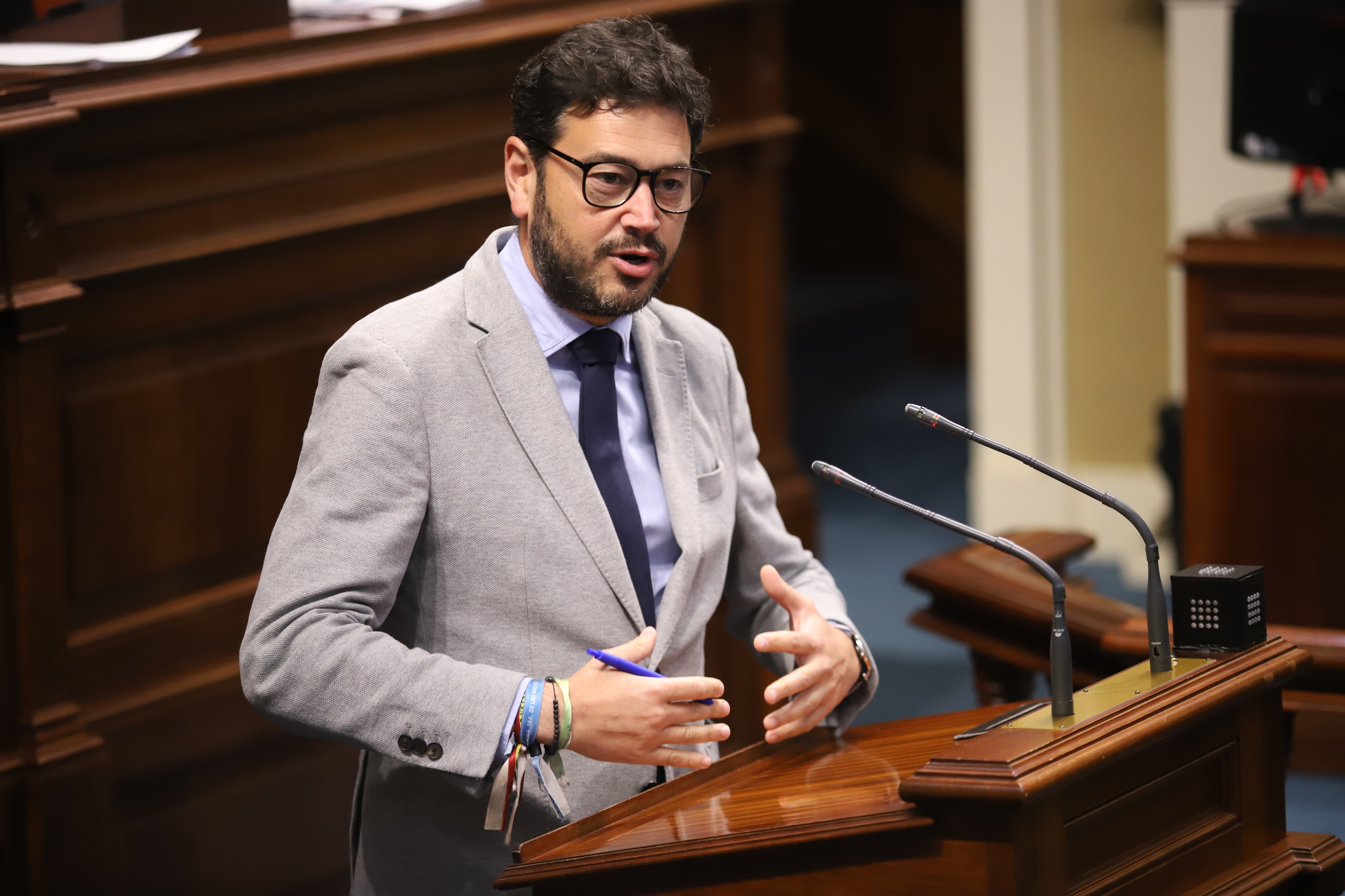Jacob Qadri, en el Parlamento de Canarias / CanariasNoticias.es Jacob Qadri, en el Parlamento de Canarias / CanariasNoticias.es