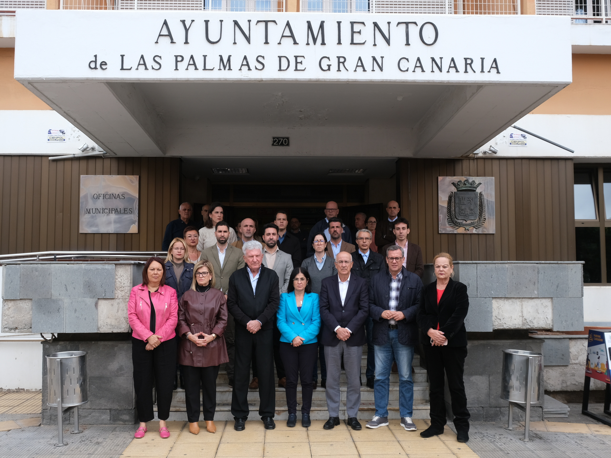Minuto de silencio Ayuntamiento de Las Palmas de Gran Canaria Minuto de silencio Ayuntamiento de Las Palmas de Gran Canaria