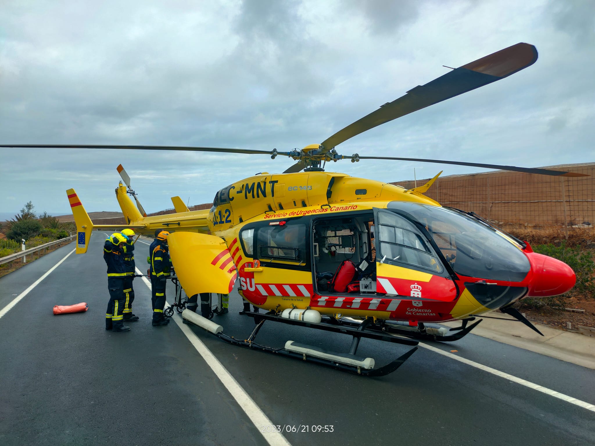 Helicóptero medicalizado / CanariasNoticias.es 