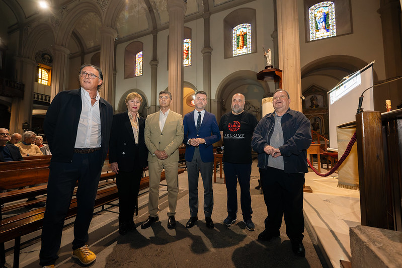 Restauración vidrieras del Santuario de Santiago de los Caballeros