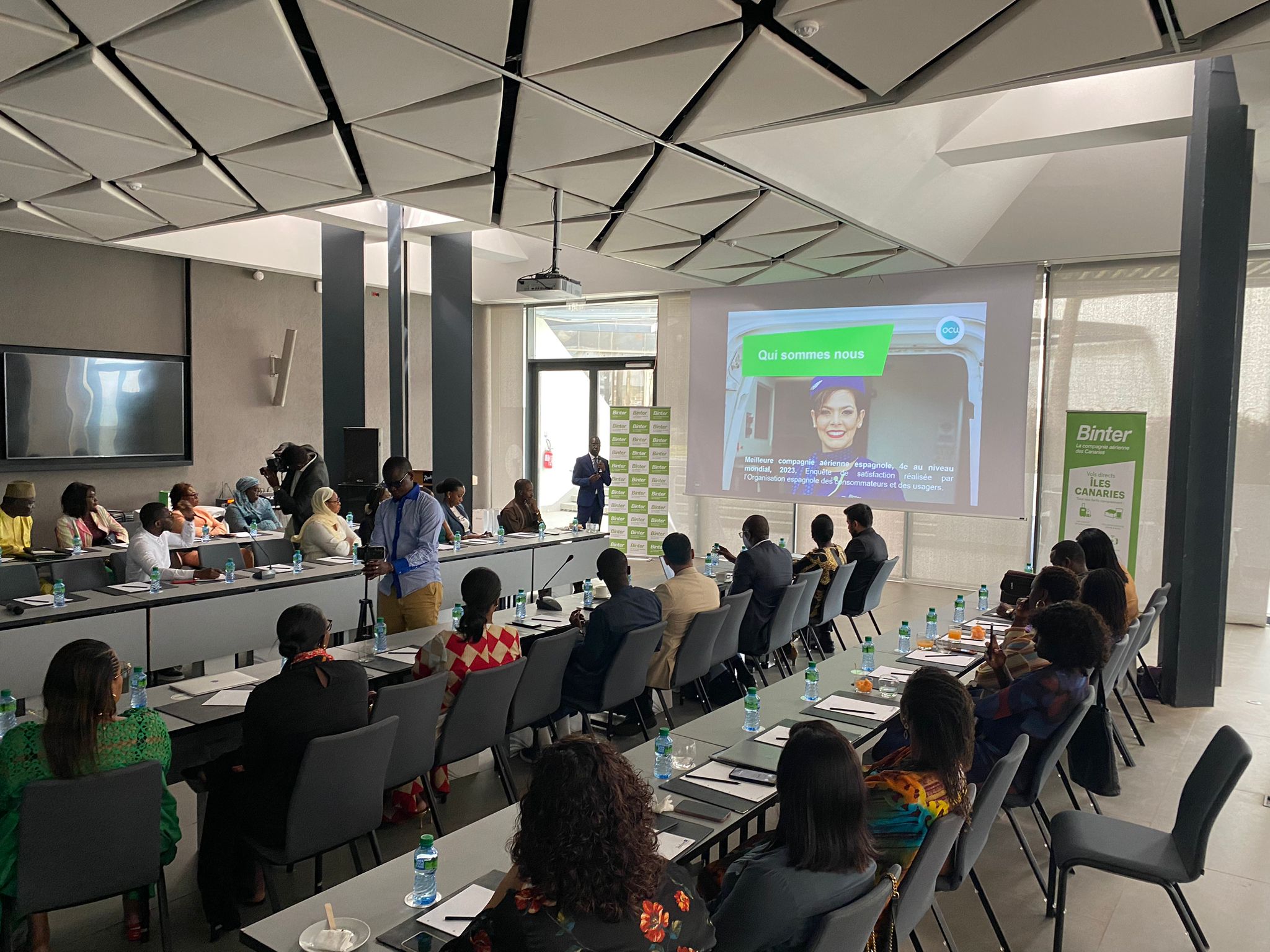 Workshop de Binter con profesionales de Senegal 