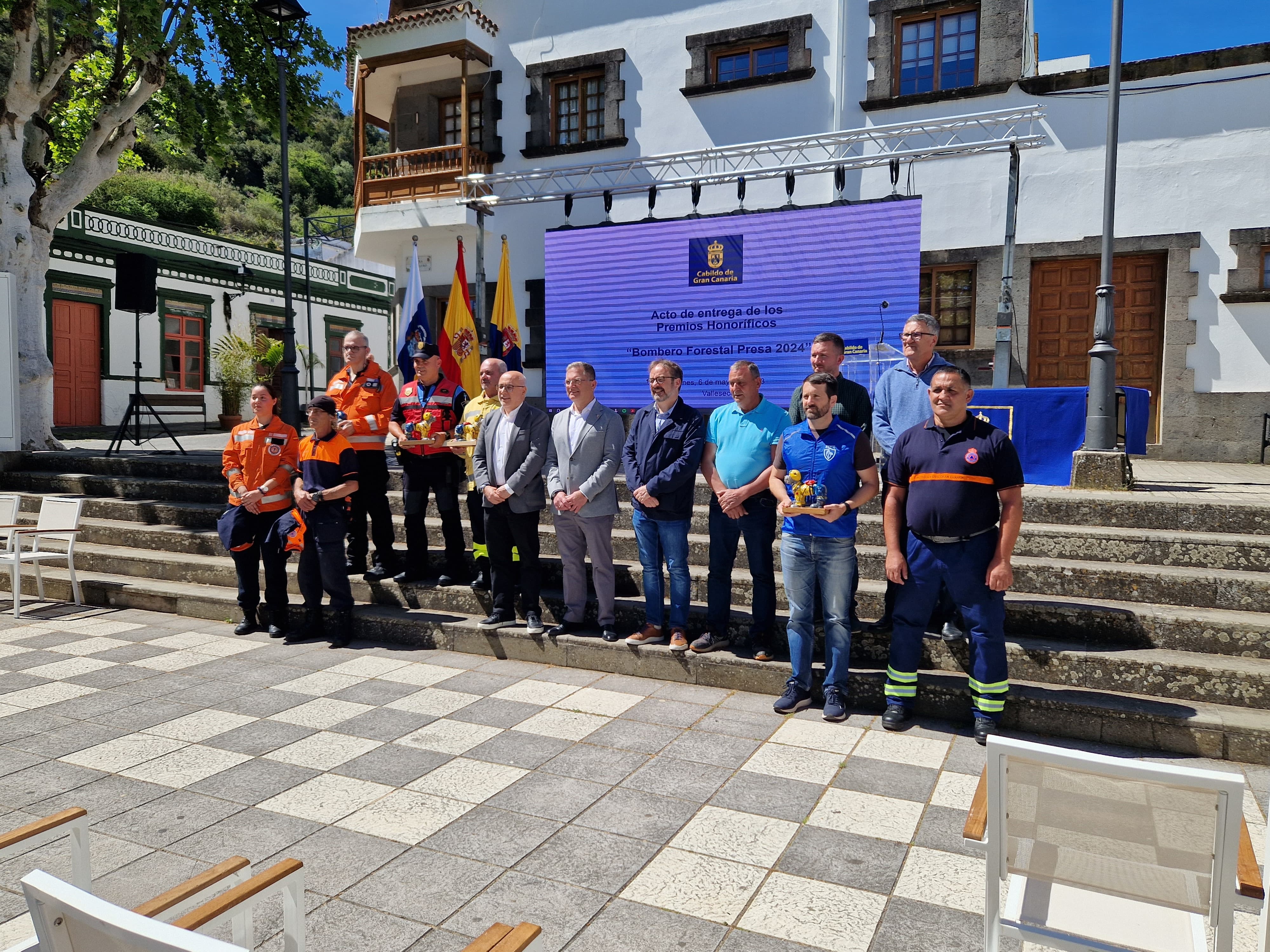 Premio Bombero Forestal Presa / CanariasNoticias.es 