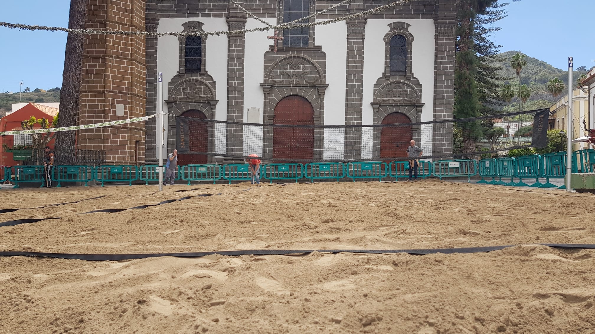 Tenis Playa en Teror / CanariasNoticias.es 