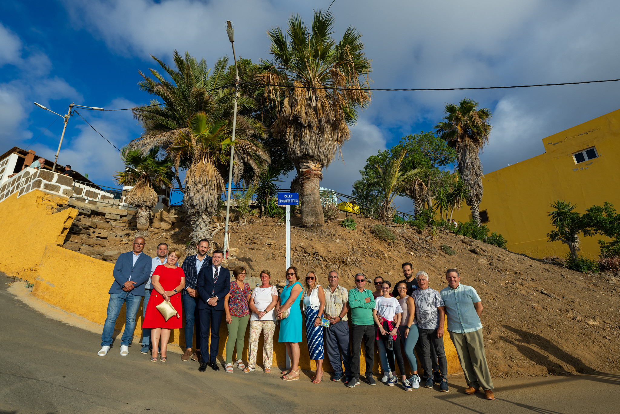 Inauguración calle Pescadores Ortega / CanariasNoticias.es Inauguración calle Pescadores Ortega / CanariasNoticias.es
