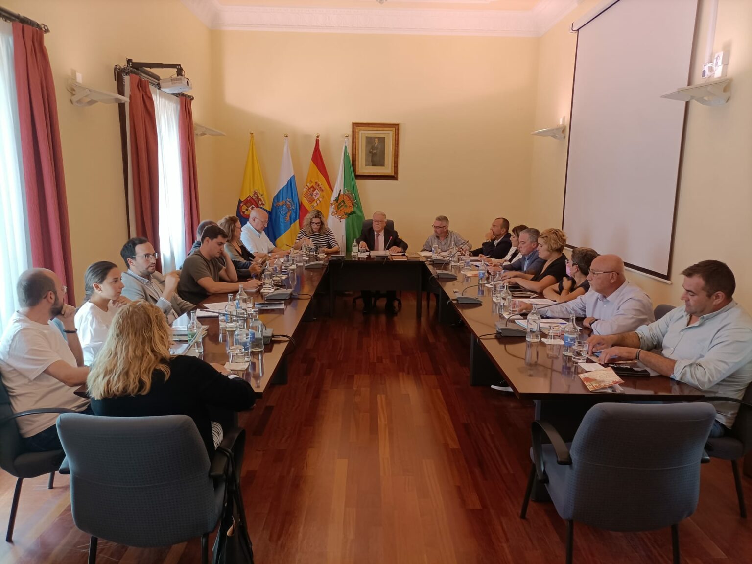 Pleno del Ayuntamiento de Santa Brígida / CanariasNoticias.es 