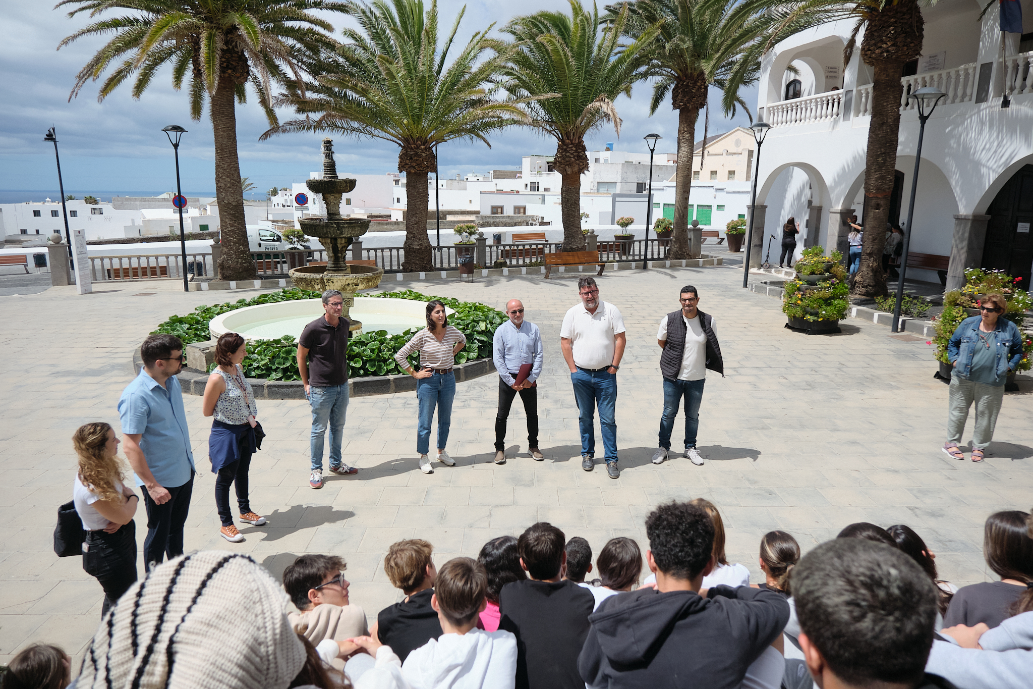 Visita al IES San Bartolomé / CanariasNoticias.es Visita al IES San Bartolomé / CanariasNoticias.es