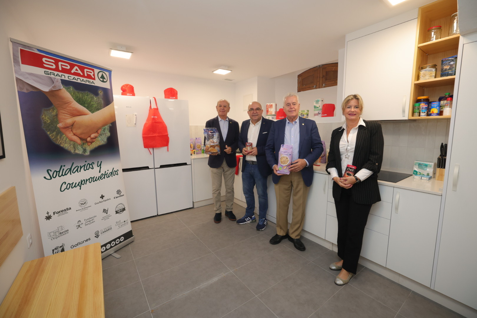 Renovación acuerdo entre Spar Gran Canaria y Pequeño Valiente 