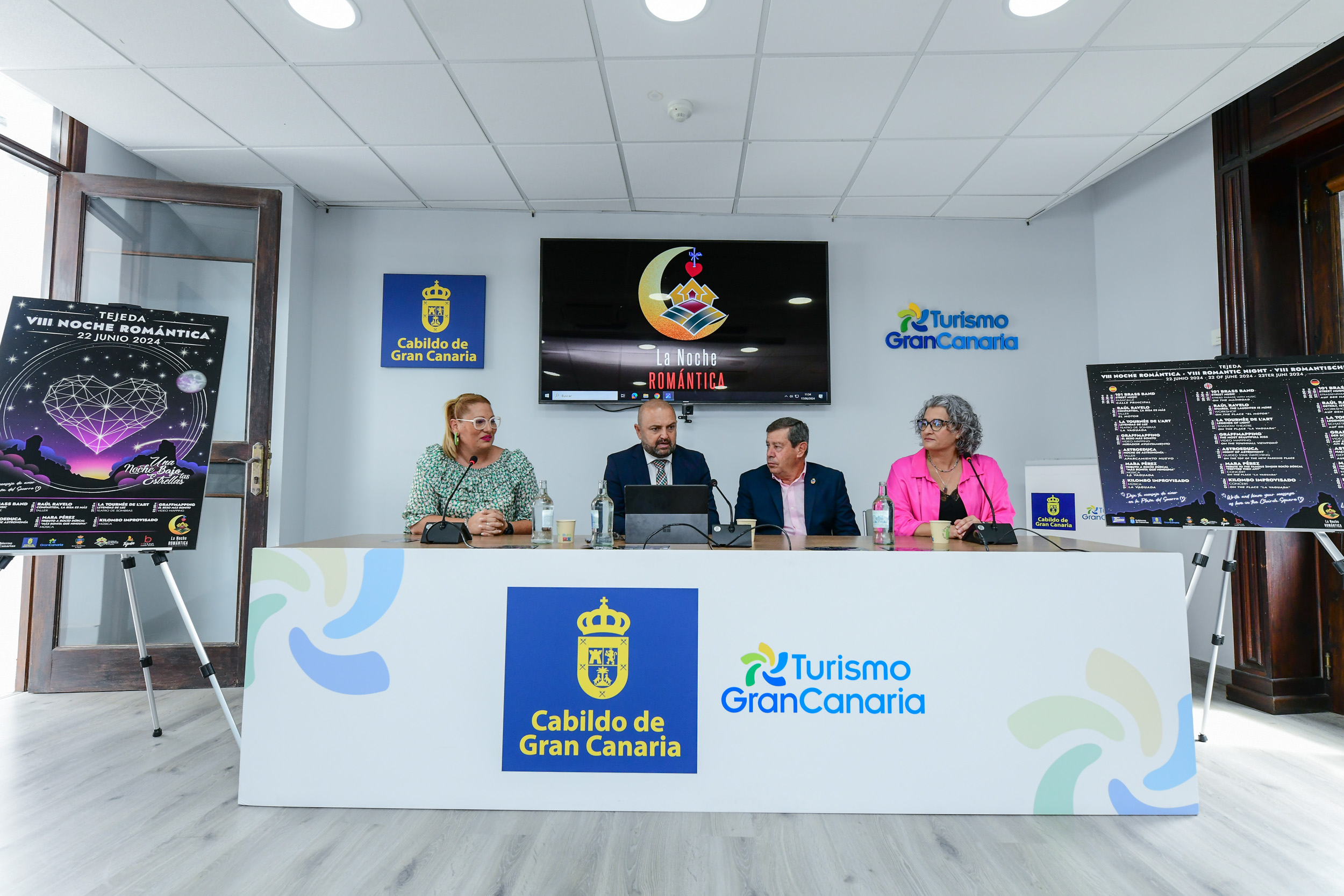 Presentación "La Noche Romántica de Tejeda"