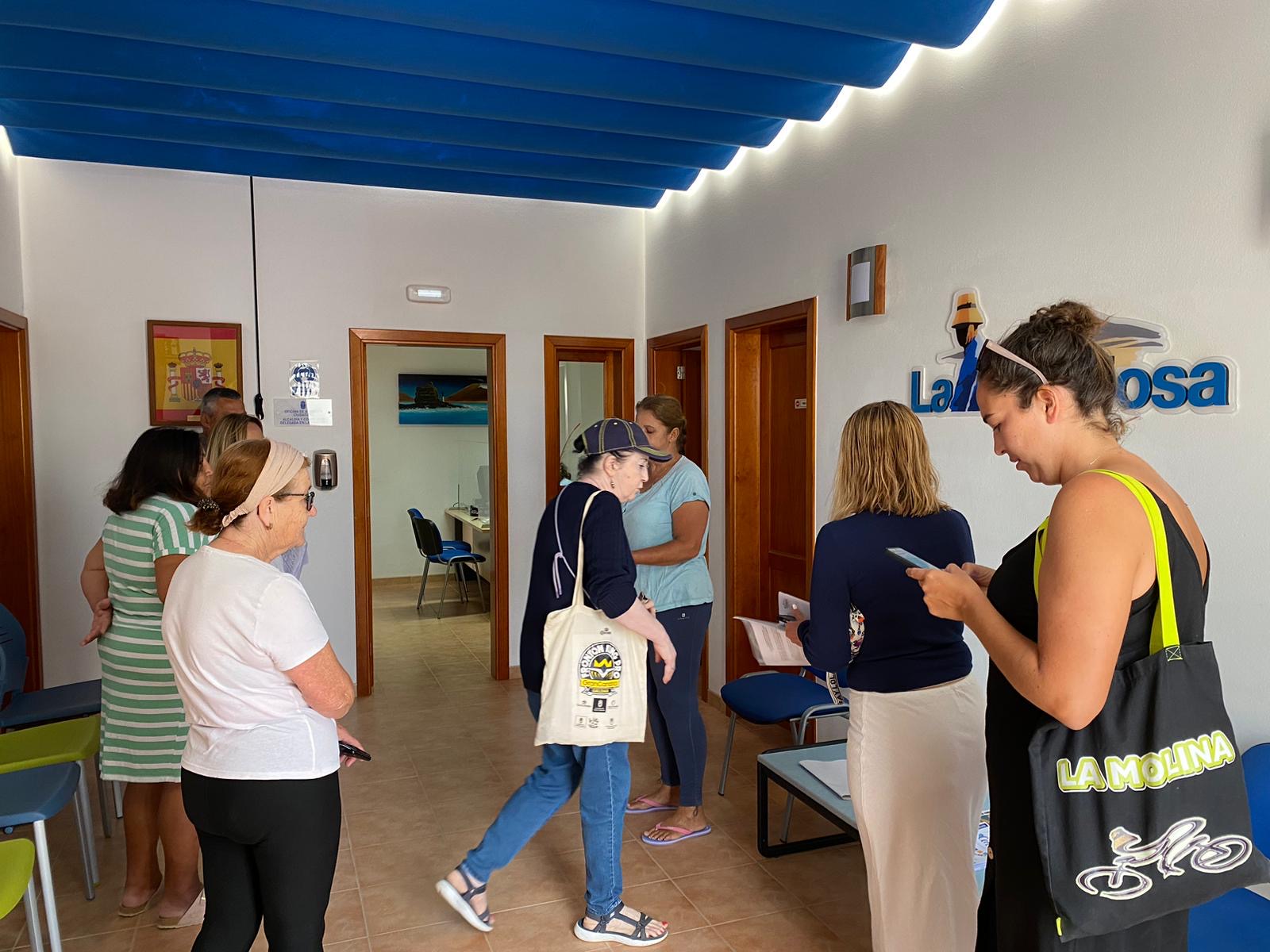 Presentación del escrito de recogida de firmas 