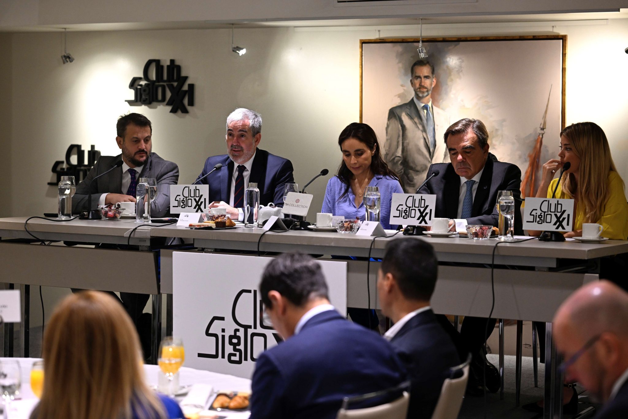 Fernando Clavijo en el Club Siglo XXI de Madrid Fernando Clavijo en el Club Siglo XXI de Madrid