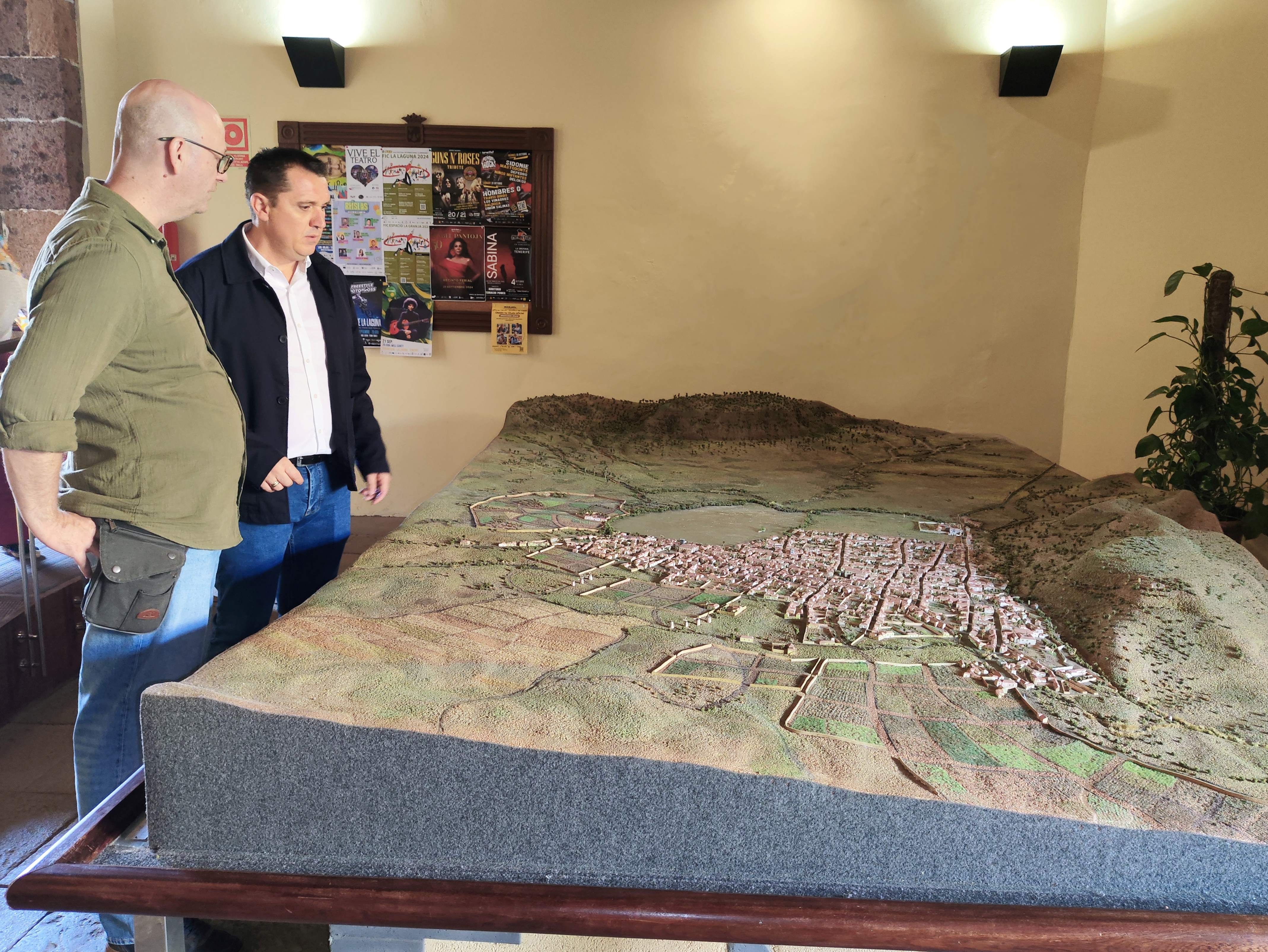 Maqueta de La Laguna del siglo XVI / CanariasNoticias.es Maqueta de La Laguna del siglo XVI / CanariasNoticias.es