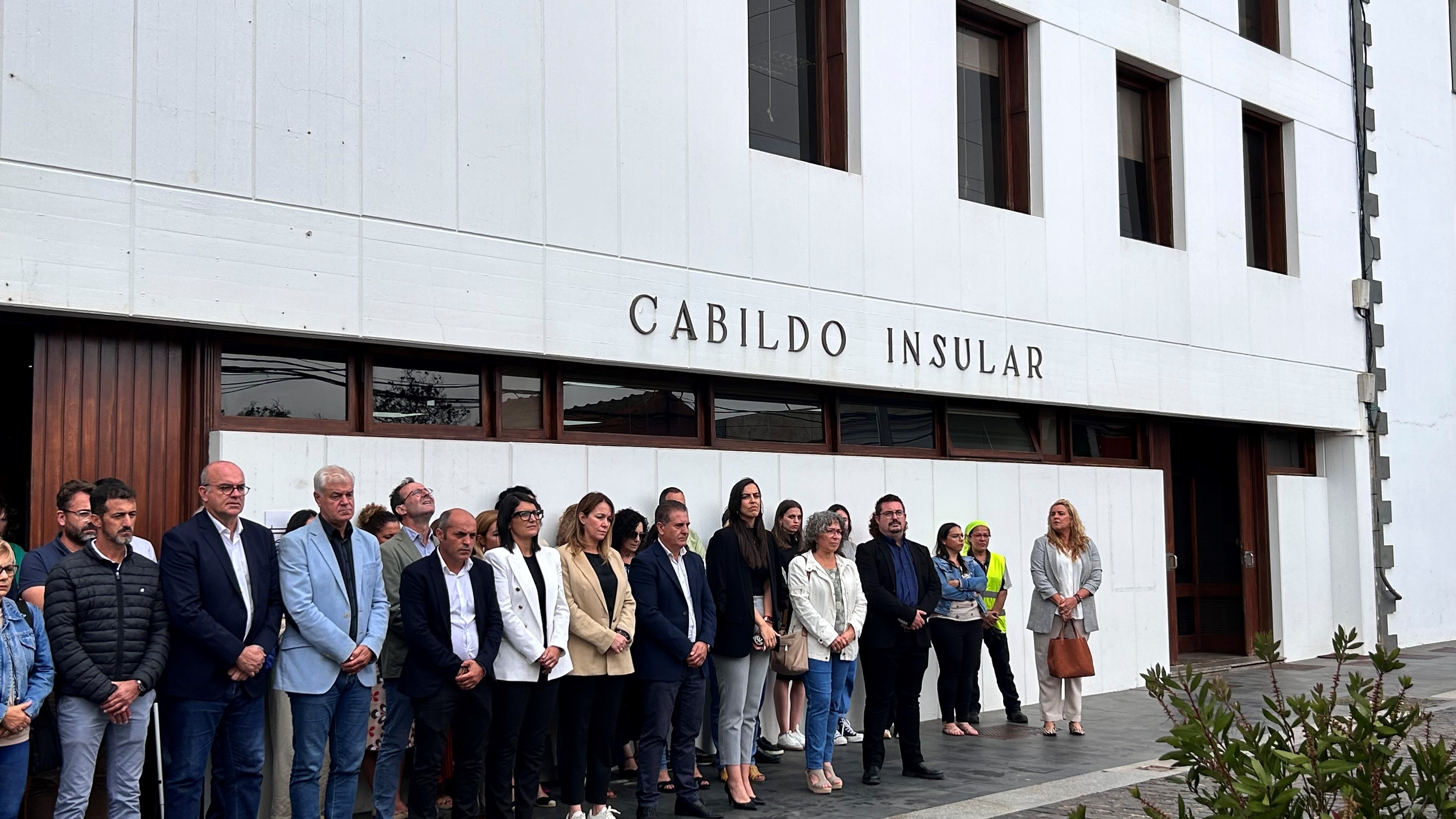 Minuto de silencio Cabildo de El Hierro Minuto de silencio Cabildo de El Hierro