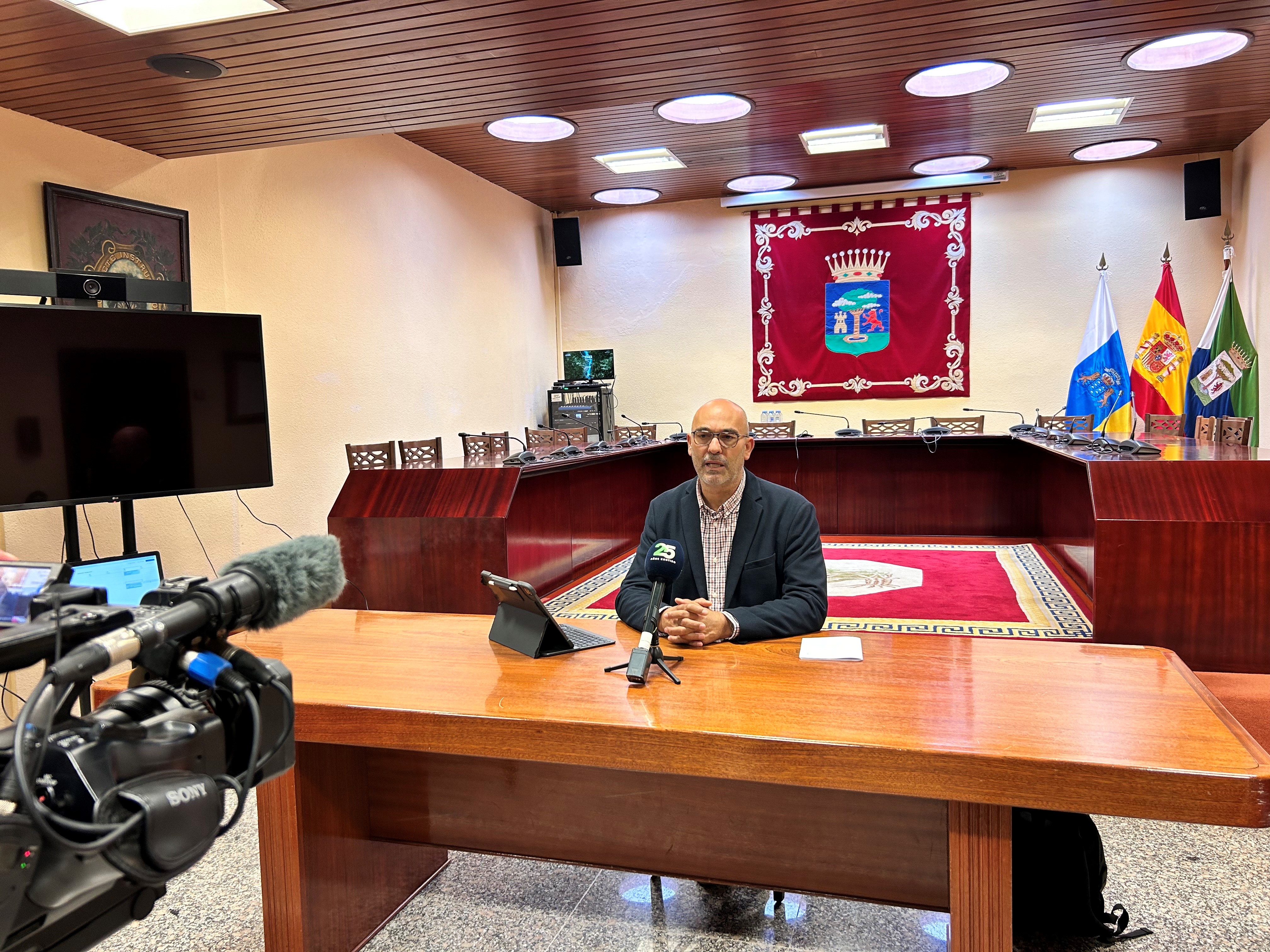 Emilio Hernández, consejero Deportes Cabildo de El Hierro Emilio Hernández, consejero Deportes Cabildo de El Hierro