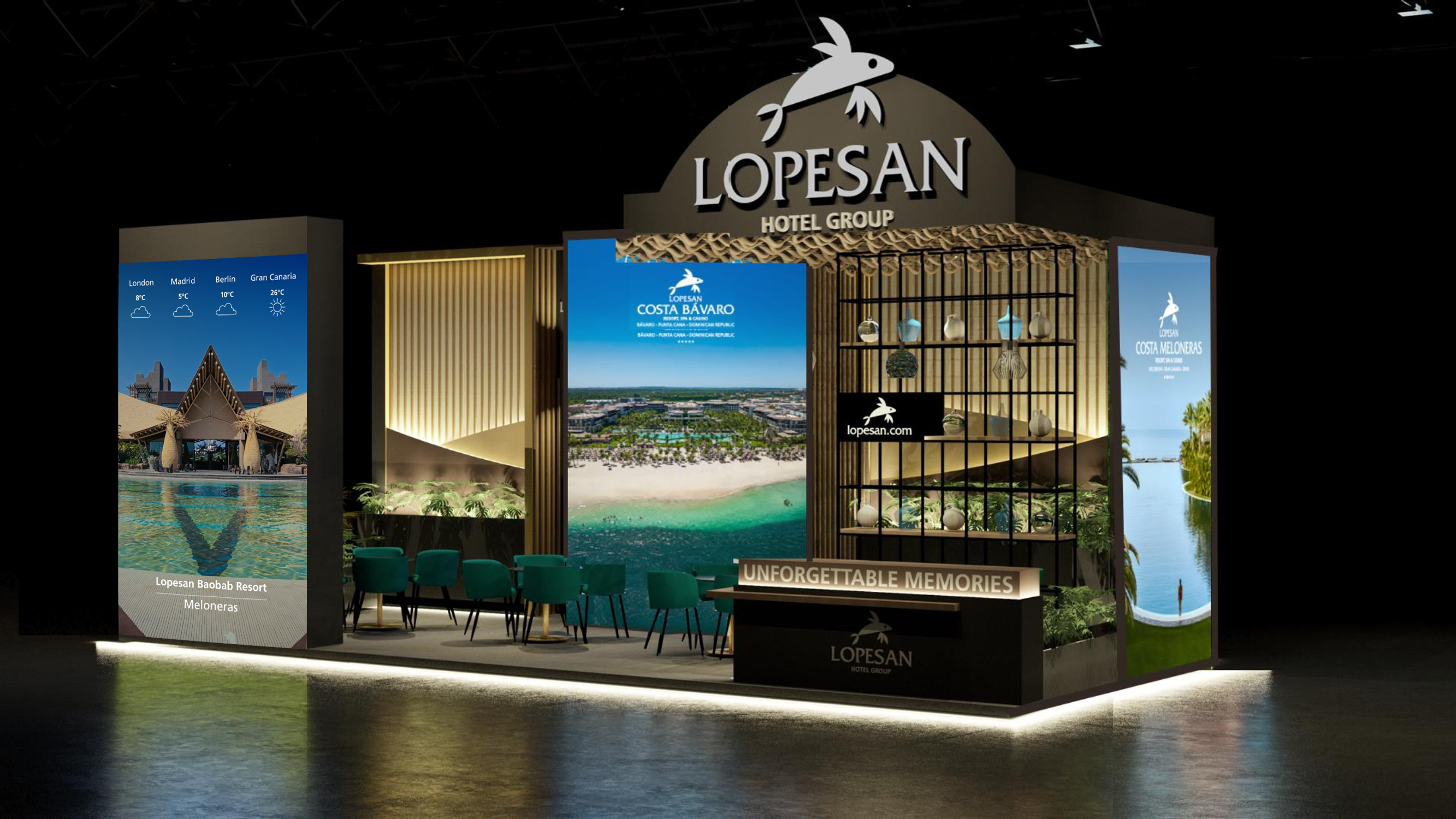 Stand de Lopesan en FITUR Stand de Lopesan en FITUR