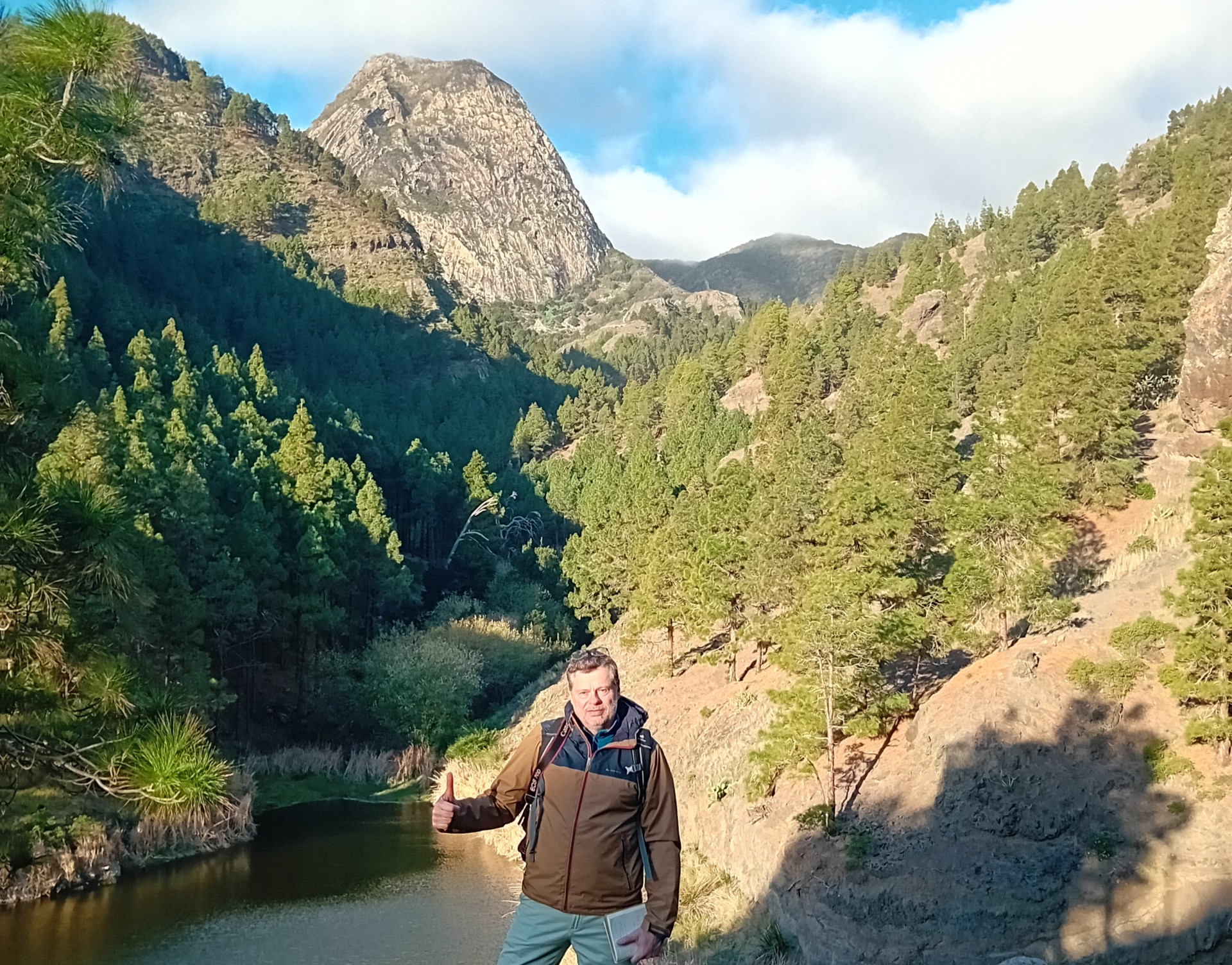 El periodista Sr Philippe Bourget en La Gomera/ canariasnoticias.es El periodista Sr Philippe Bourget en La Gomera/ canariasnoticias.es