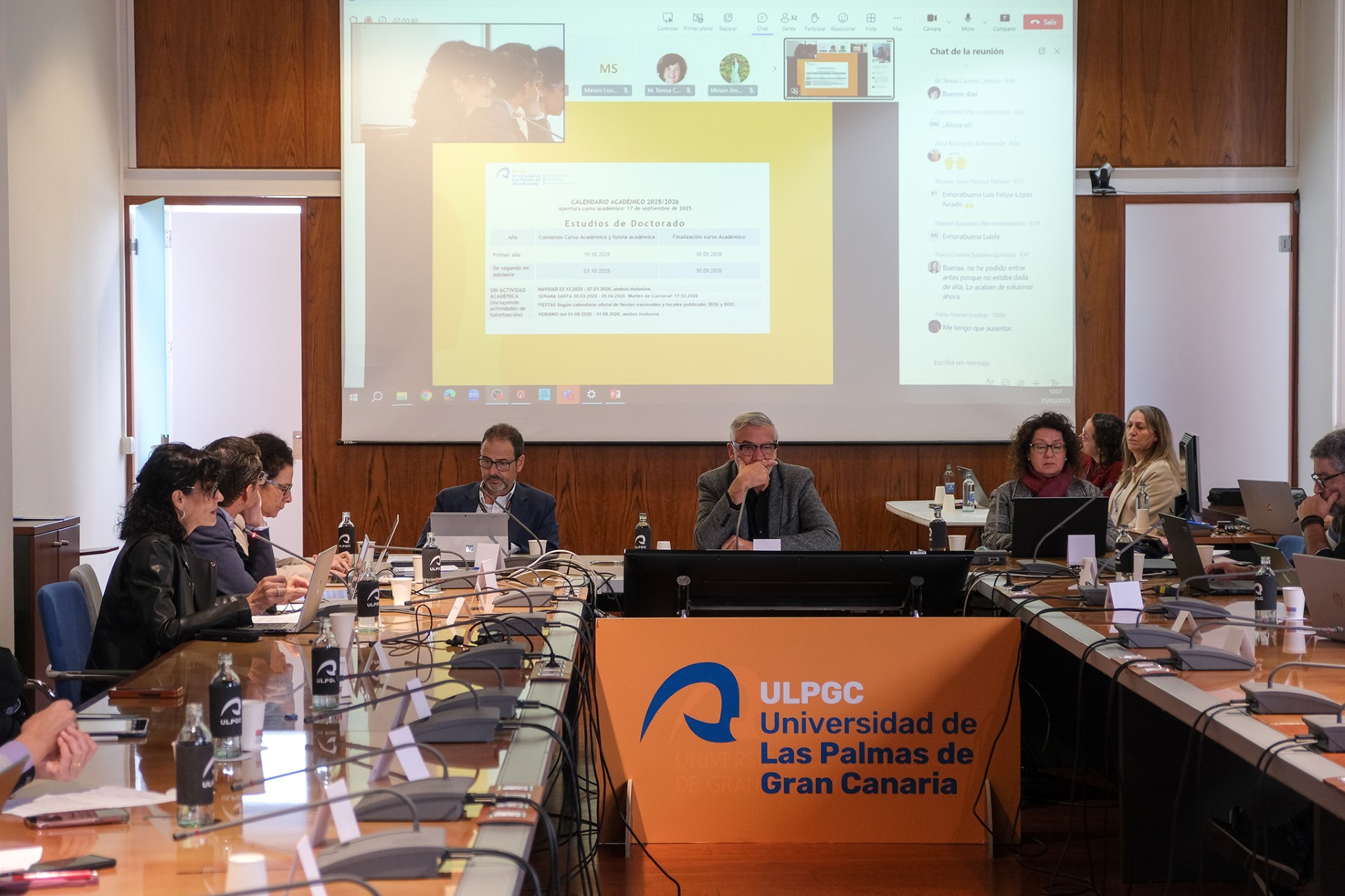 Consejo de Gobierno de ULPGC Consejo de Gobierno de ULPGC/ canariasnoticias.es