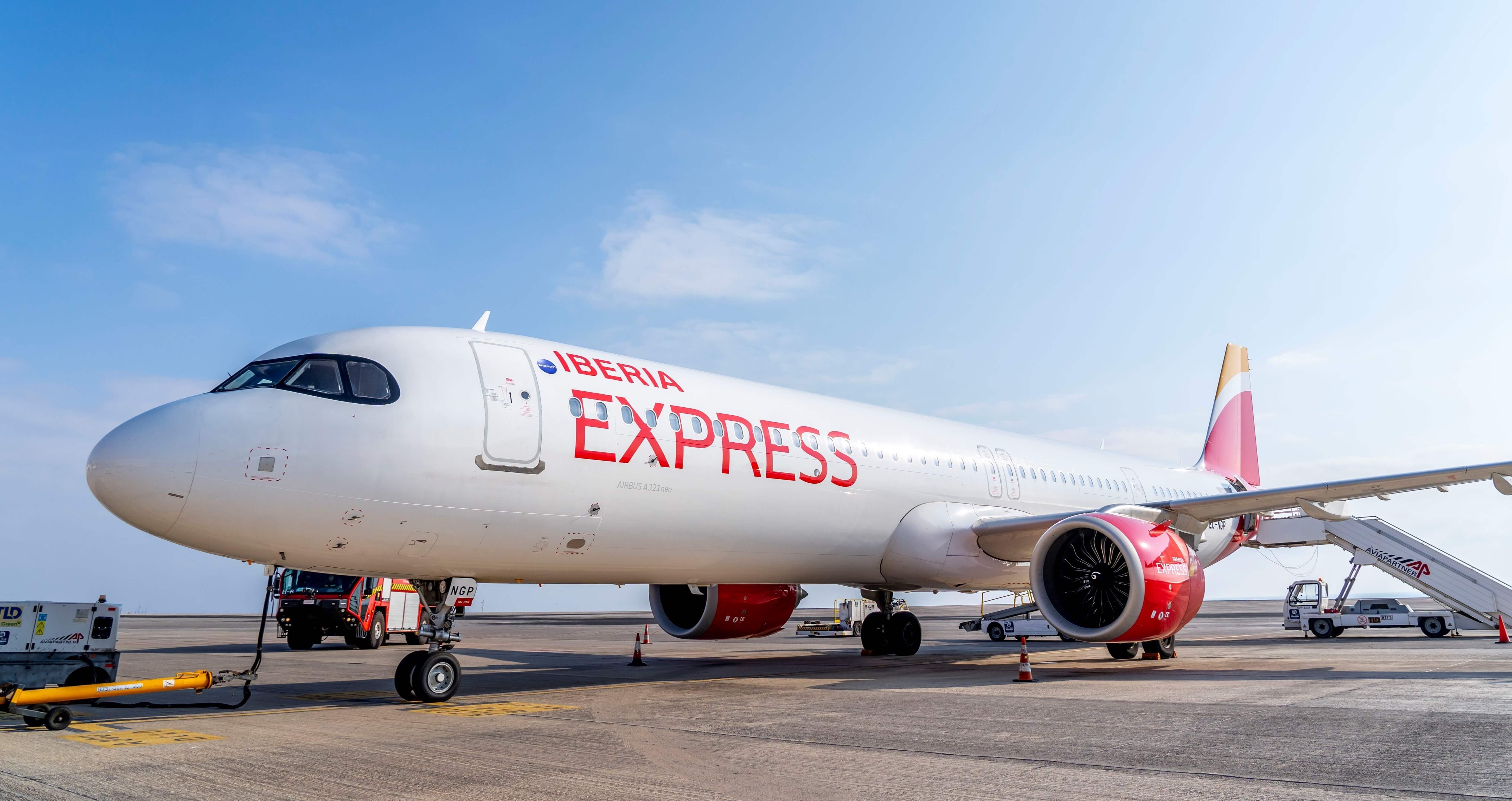 Avión de Iberia Express Avión de Iberia Express