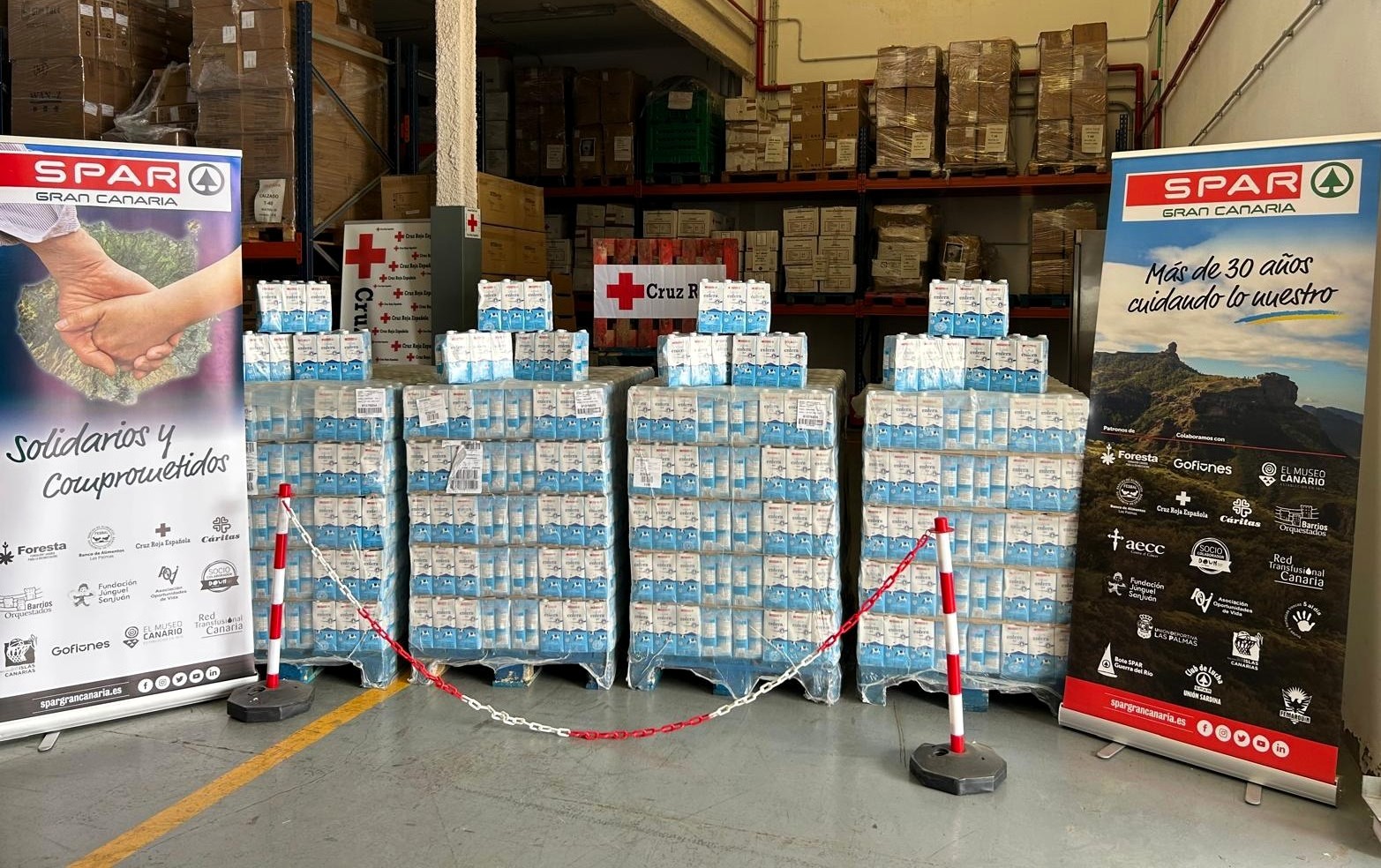 Donación de Spar Gran Canaria Donación de Spar Gran Canaria