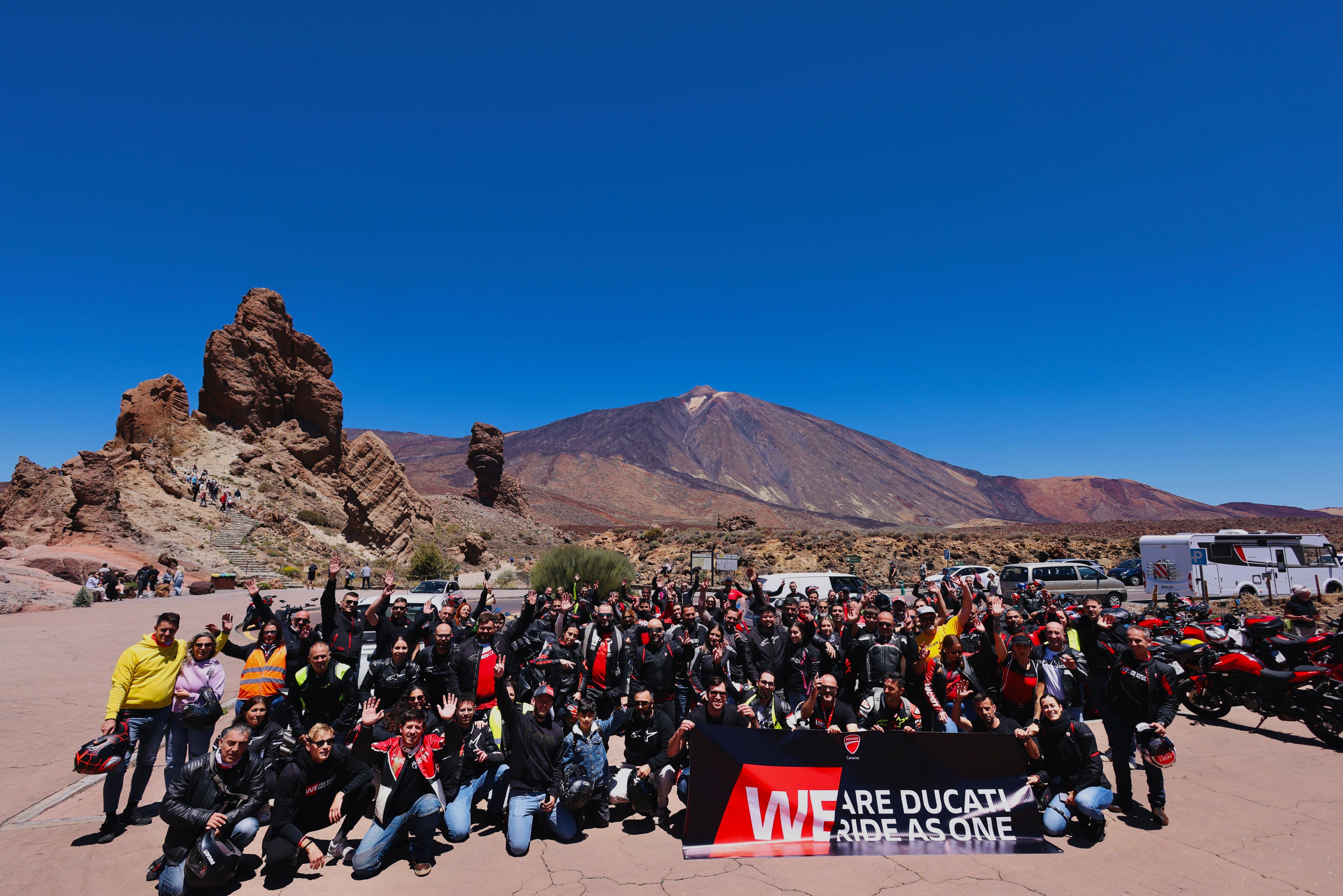 Ruta Ducati en Tenerife