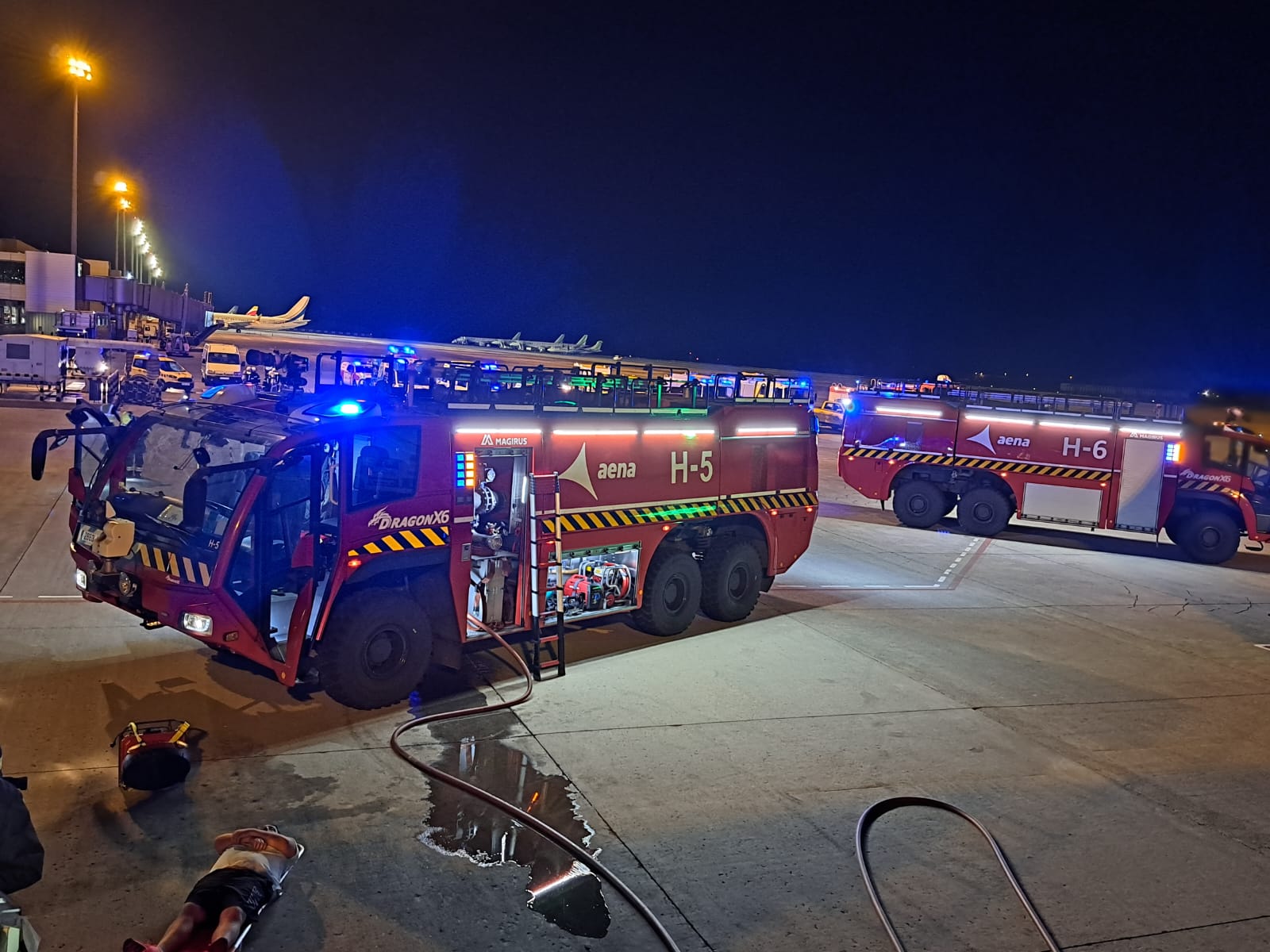 Simulacro Aeropuerto Gran Canaria