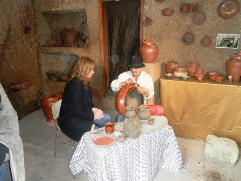 Centro de alfarería en La Atalaya de Santa Brígida