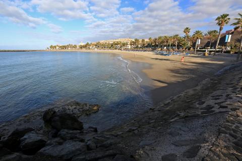 Playa del Camisón en Arona