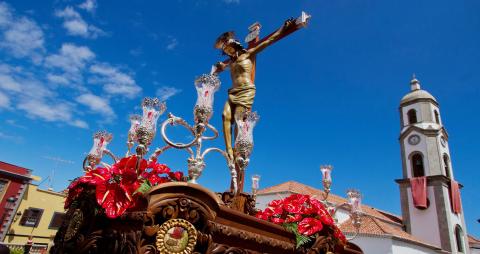 Cristo de la Redención en Semana Santa Los Realejos