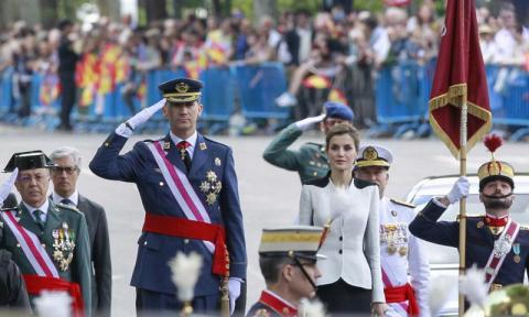 Los Reyes presiden el Día de las Fuerzas Armadas