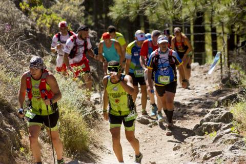 Corredores de la Circular de Tejeda