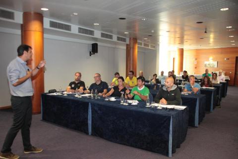 Reunión de trabajo de la economía del sector del buceo en Lanzarote