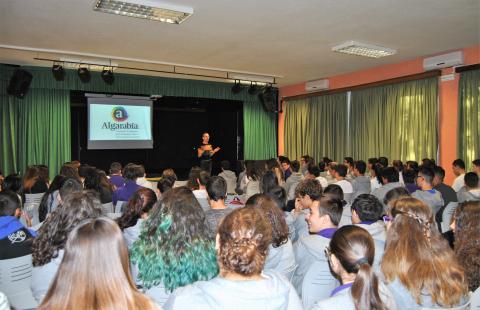 Alumnos en las Charlas de Intitutos de Granadilla de Abona