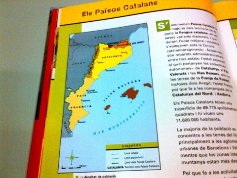 Libro de texto de Cataluña