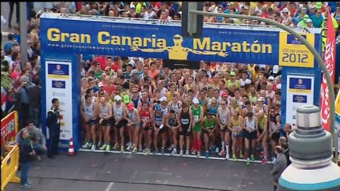 Salida del Gran Canaria Maratón