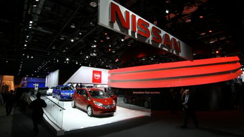 Exposición de coches Nissan
