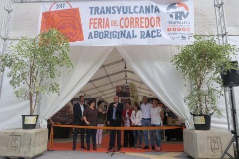 Entrada de la Feria del Corredor de Transvulcania 2017 de La Palma