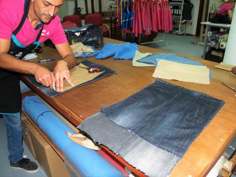 Marcando ropa