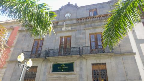 Fachada del Palacio de Carta de Santa Cruz de Tenerife